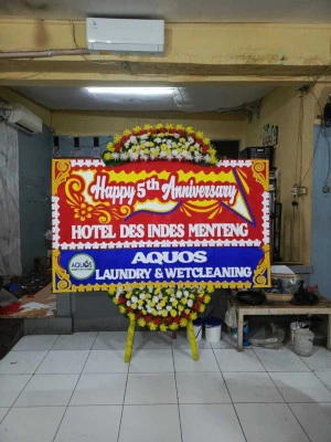 Papan Bunga di Bobos Legonkulon